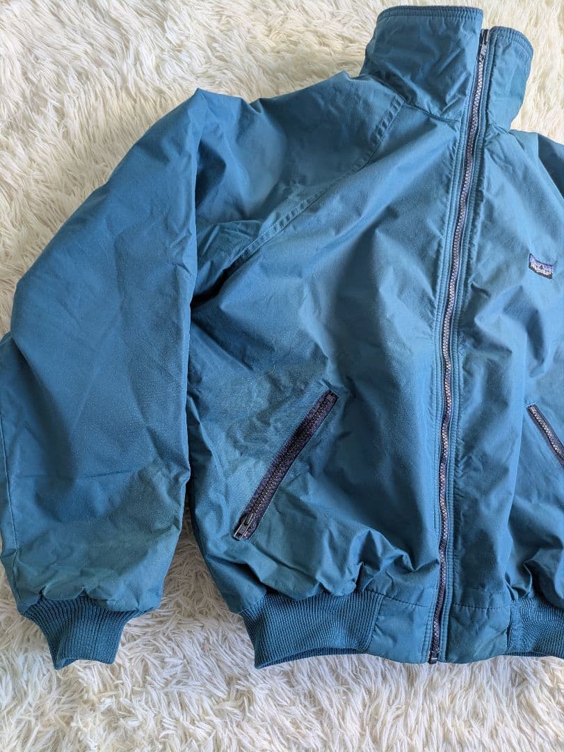 M*l様 80s Patagonia シェルドシンチラ USA製　三角タグ　デカ