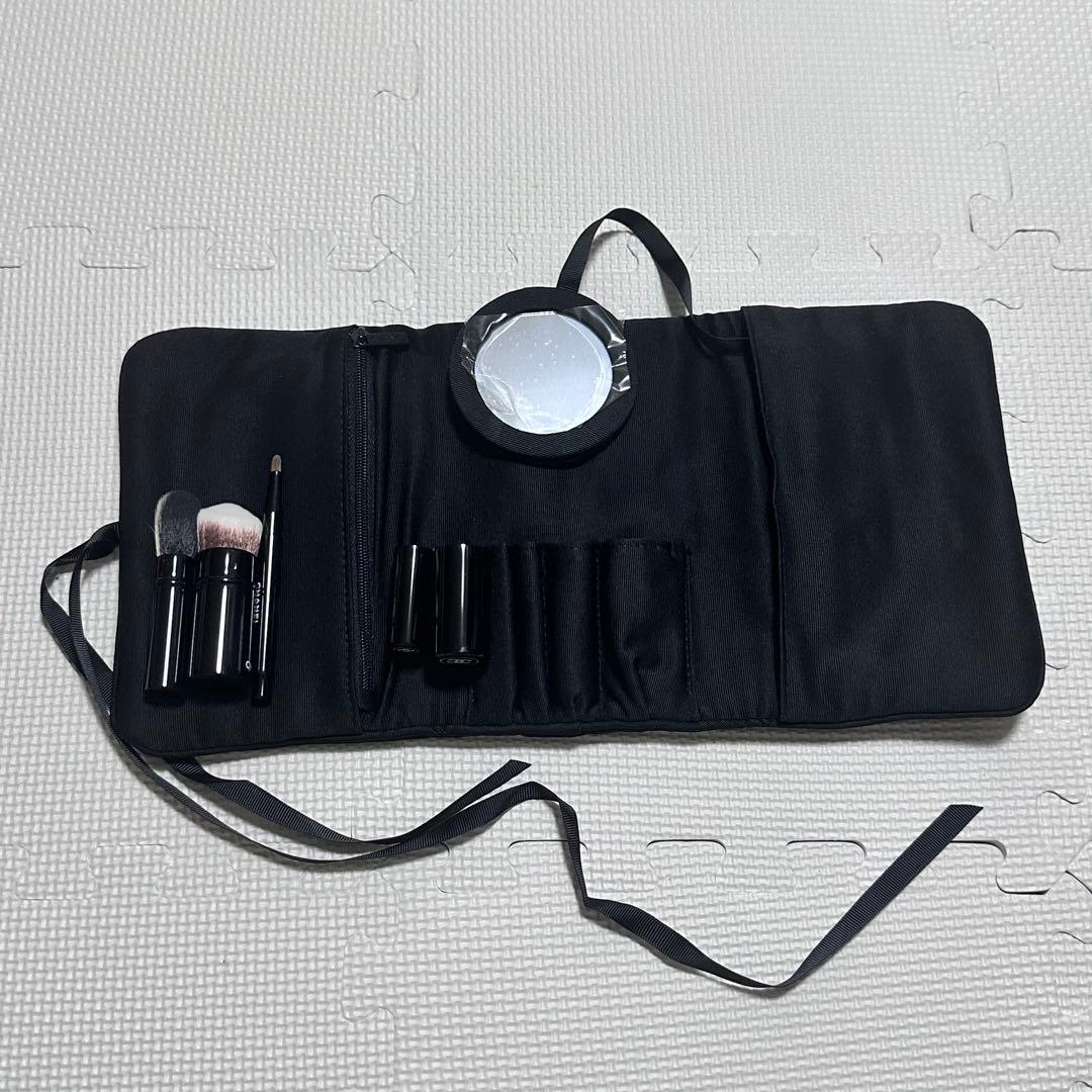 【新品】CHANEL メイクブラシセット 3点 ミラー