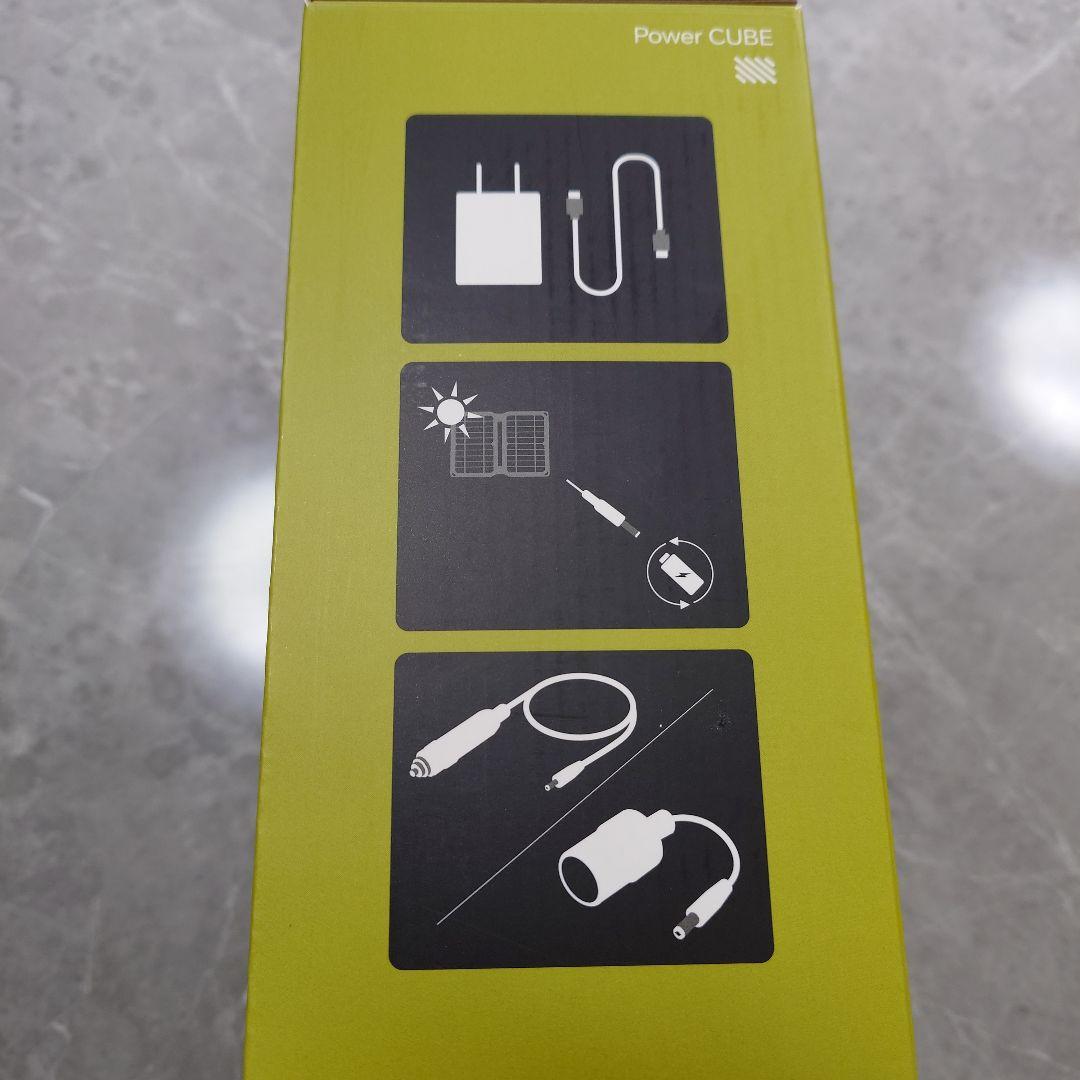 新品PONAMOS Power CUBE ポータブル電源 60000mAh防災