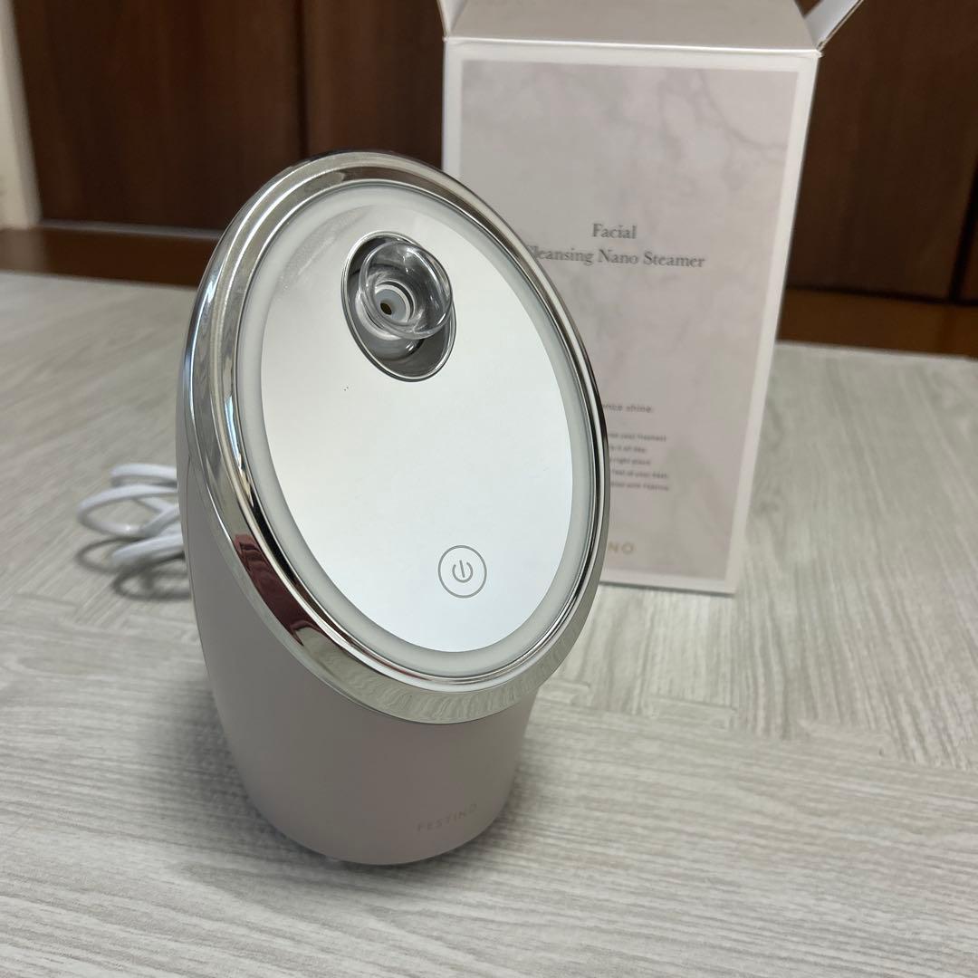 FESTINO フェイシャルクレンジング スチーマー SMH-033 【本付属】