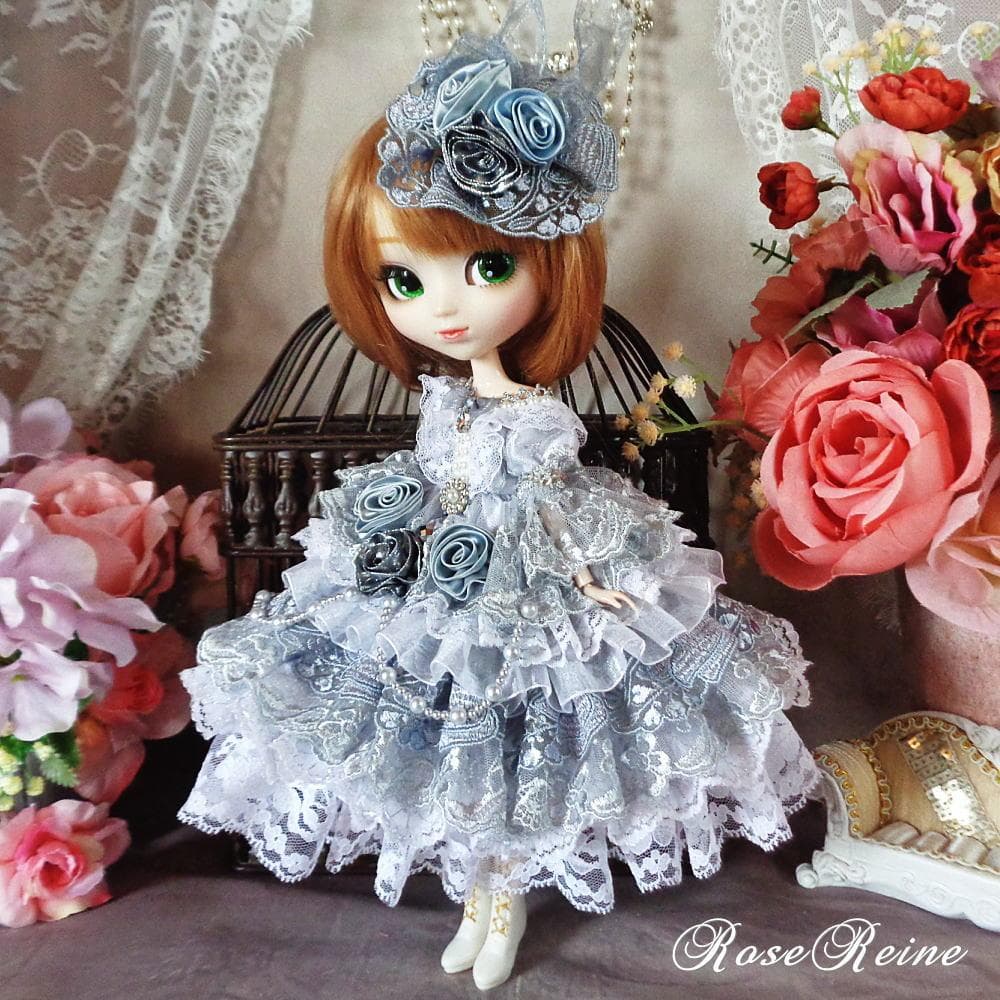 XmasSaleロリータロマンス 煌めく魅惑のフリルドールドレス豪華5点セット