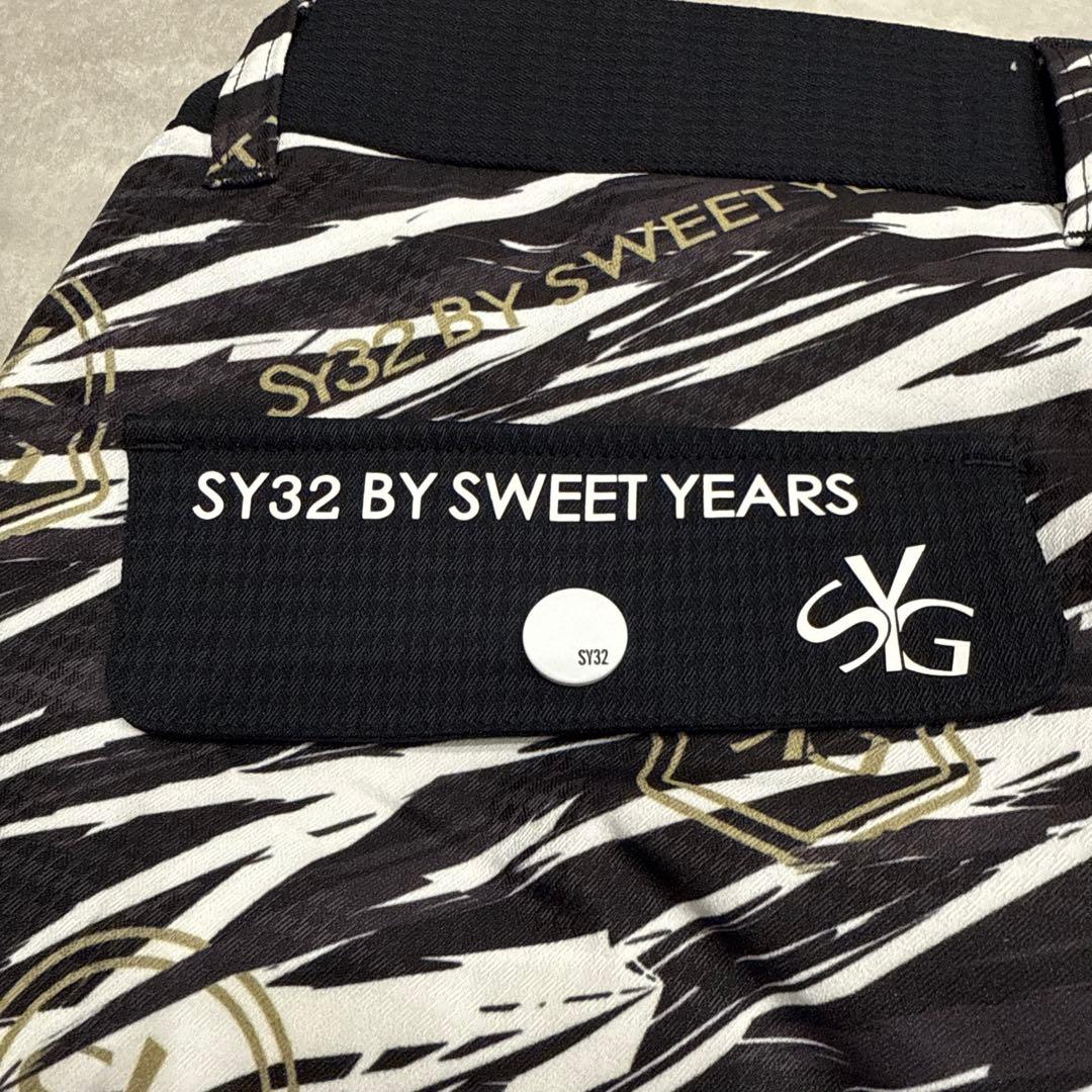 SY32 BY SWEET YEARS ジオメトリックショートパンツ