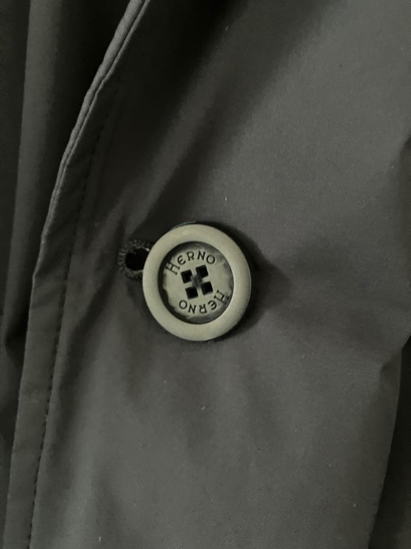 HERNO Laminar GORE-TEX フーデッドトレンチダウンコート48