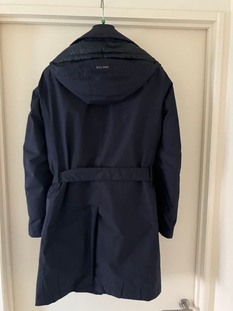 HERNO Laminar GORE-TEX フーデッドトレンチダウンコート48