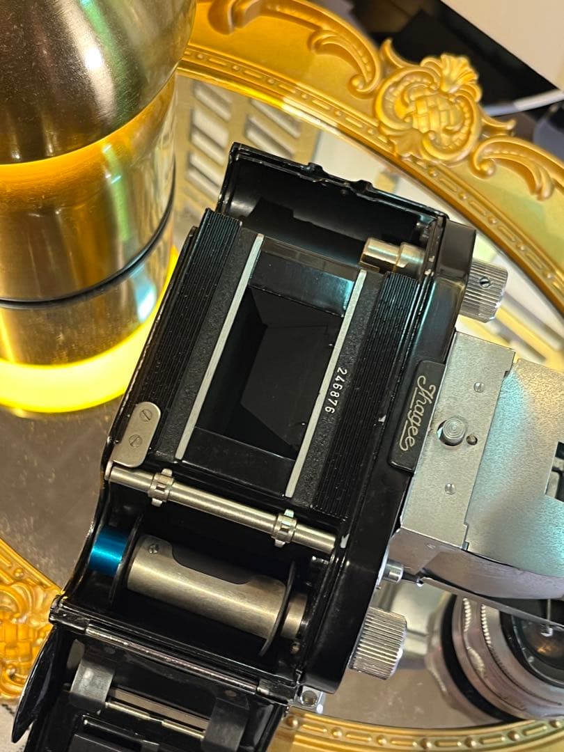 希少モデル イハゲー EXA ラインメタル 刻印入 レンズ2本付 美品