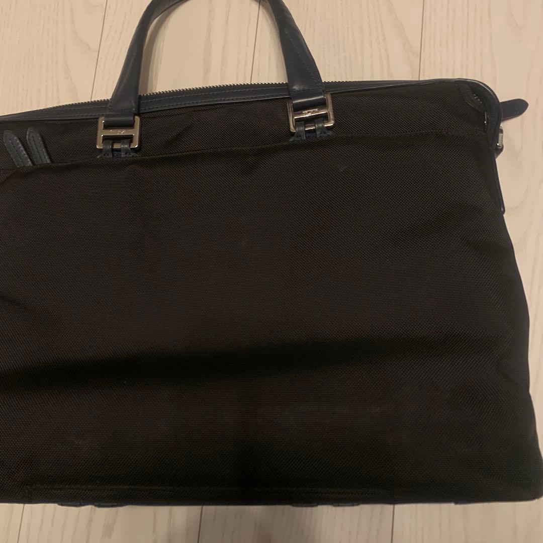 TUMI ネイビー ブラック ビジネスバッグ