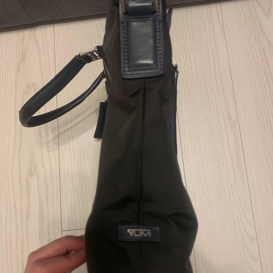 TUMI ネイビー ブラック ビジネスバッグ