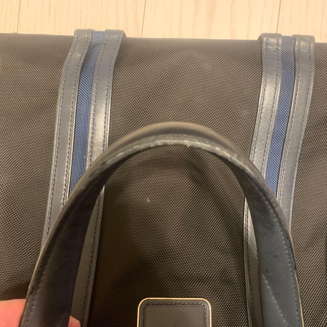 TUMI ネイビー ブラック ビジネスバッグ