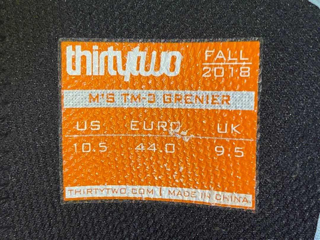 冬前値下げ！！【交渉可】ThirtyTwo Tm-3 Grenier '18
