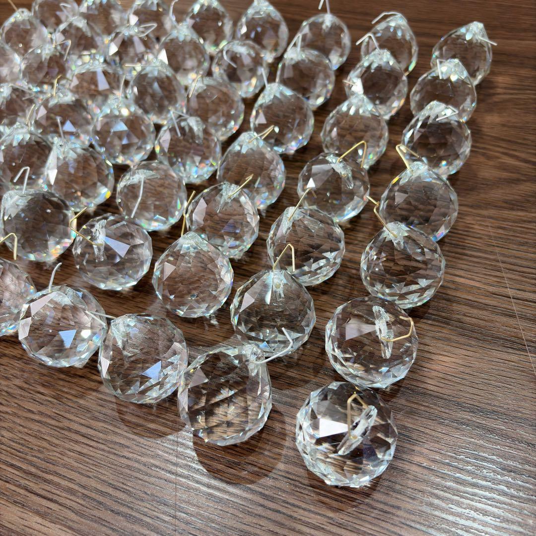 ①アンティーク・ガレ　シャンデリア　12灯 クリスタル　ゴールド　照明　リビング