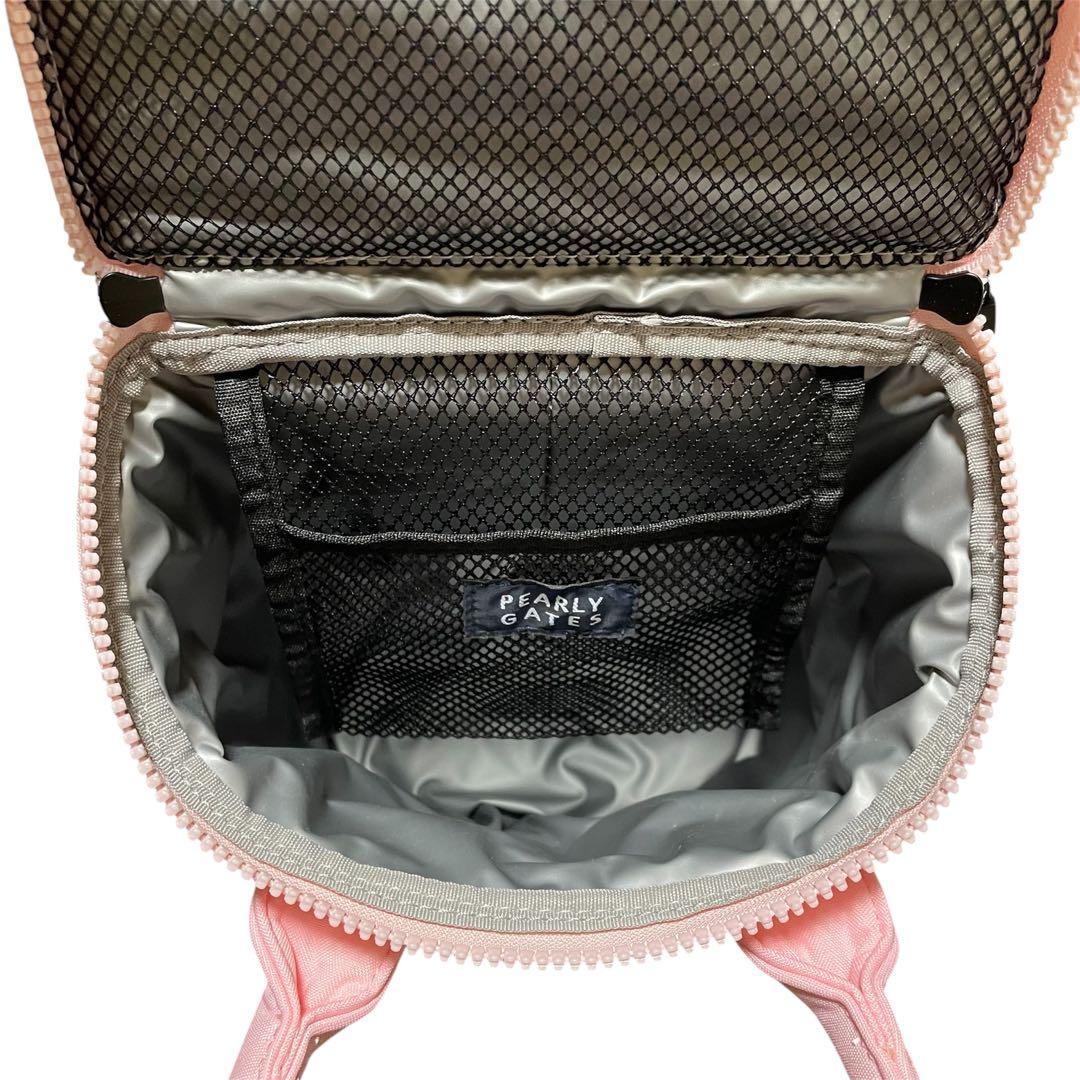 【新品未使用】 パーリーゲイツ PEARLY GATES 保冷バッグ 縦型ピンク