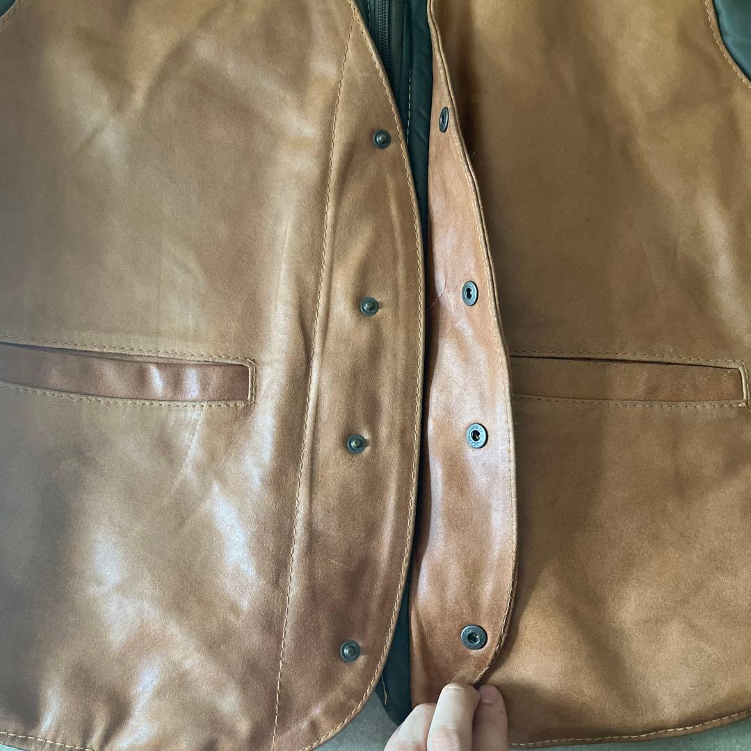 イタリア製　ダウンベスト　ヴィンテージ