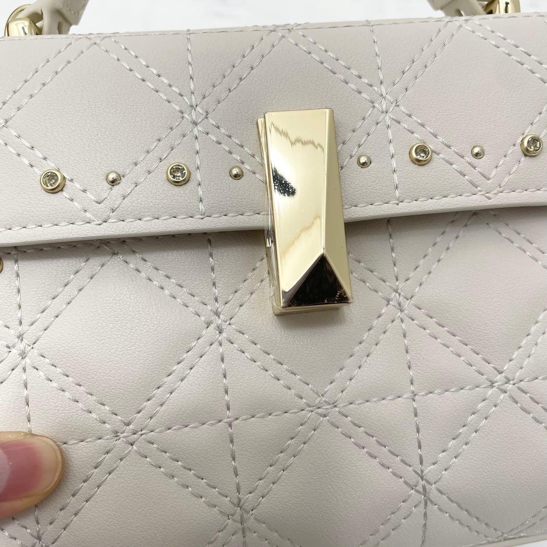 CELFORD リュタン キルティングビジュースタッズポシェット ショルダー