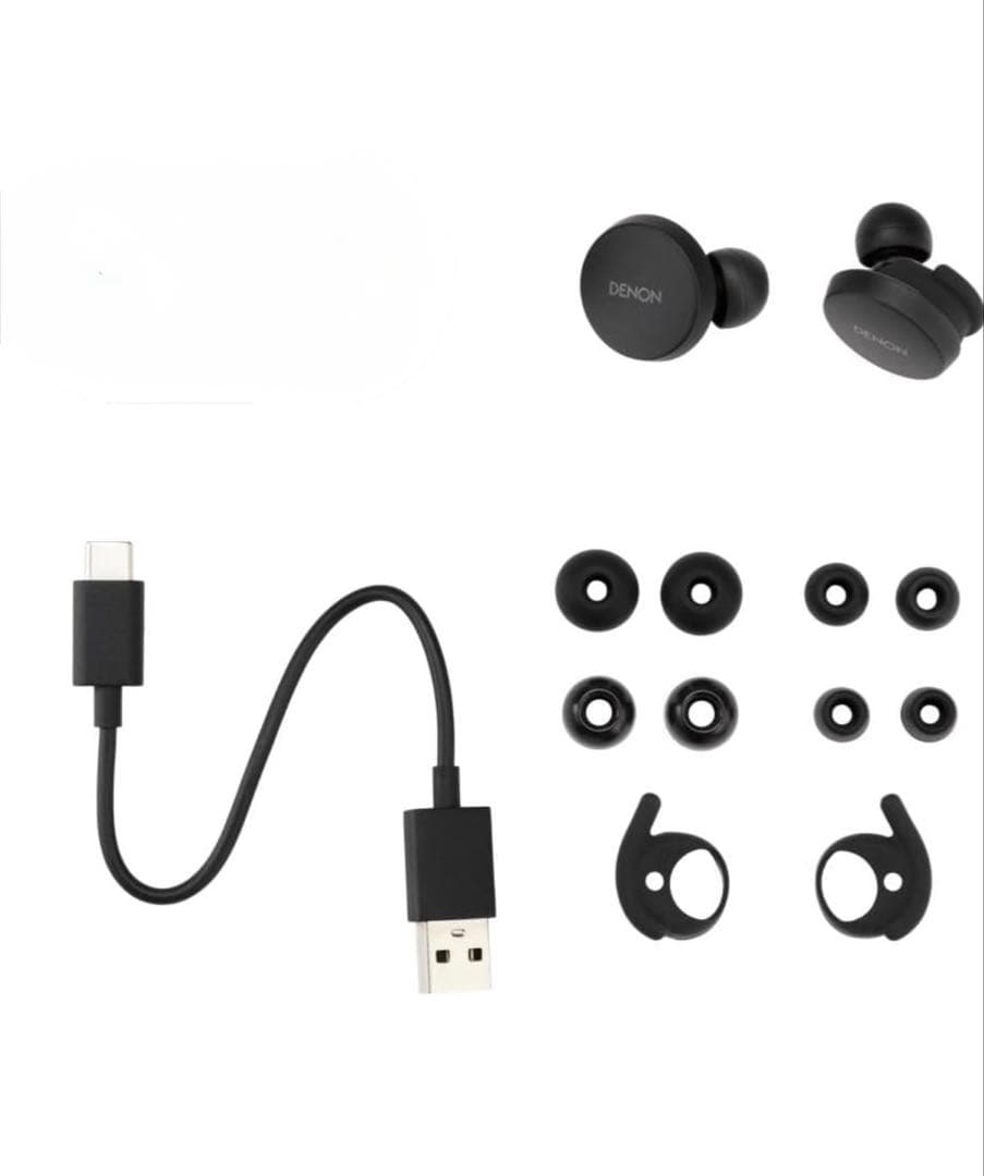 【箱あり】Denon PerL Pro イヤホン_充電ケースなし