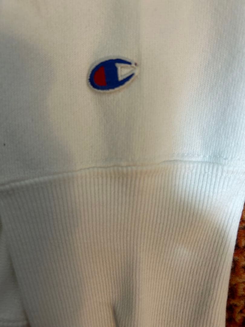 vintage 90s champion リバースウィーブ　フーディー　白