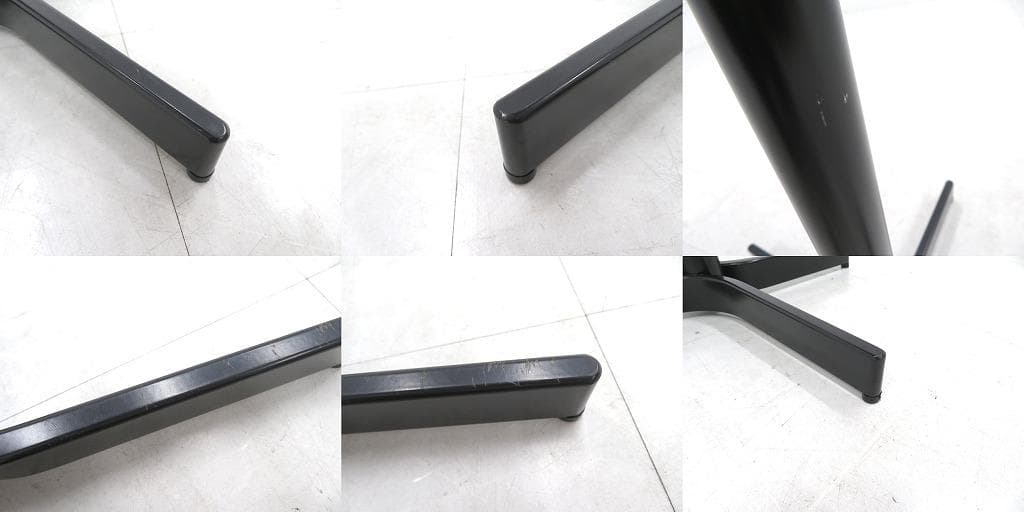 展示品　インテリアズ　XT　アルミ　カフェテーブル　サイドテーブル　モダン