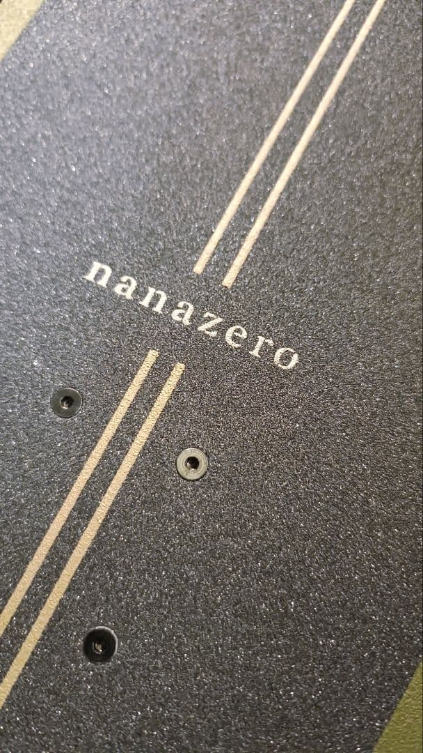 nanazero サーフスケートボード 93cm×25cm ディープグリーン