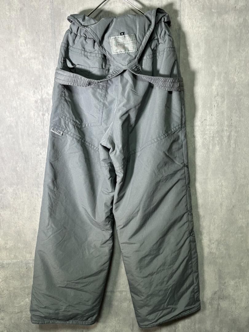 希少 elbe スキーウェア 3P セットアップ ベスト リバーシブル 中綿