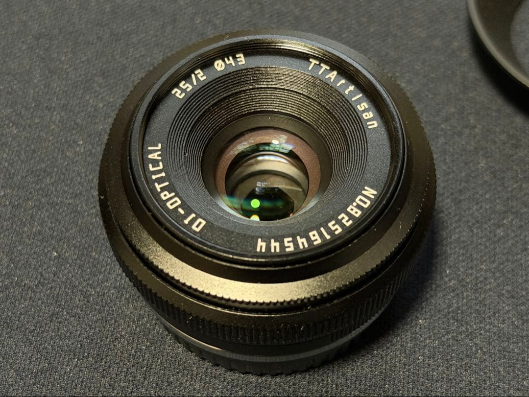 TTArtisan 25mm F2 FXマウント 富士フイルム 単焦点レンズ