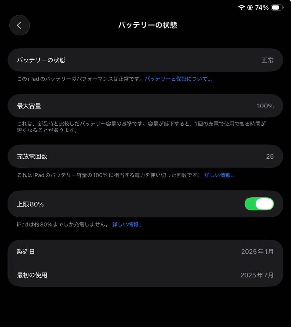 11インチiPad Air (M3) Wi-Fi 128GB - スペースグレイ
