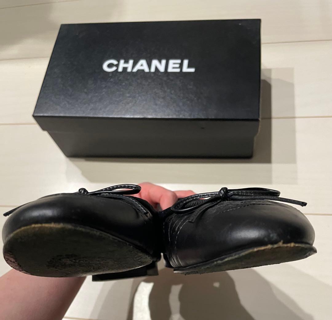 CHANEL シャネル　フラットシューズ　バレエシューズ　35 1/2
