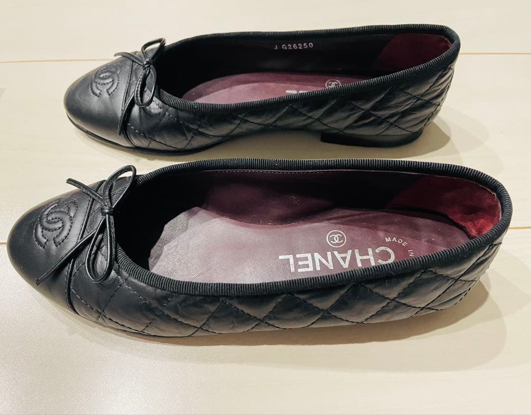 CHANEL シャネル　フラットシューズ　バレエシューズ　35 1/2