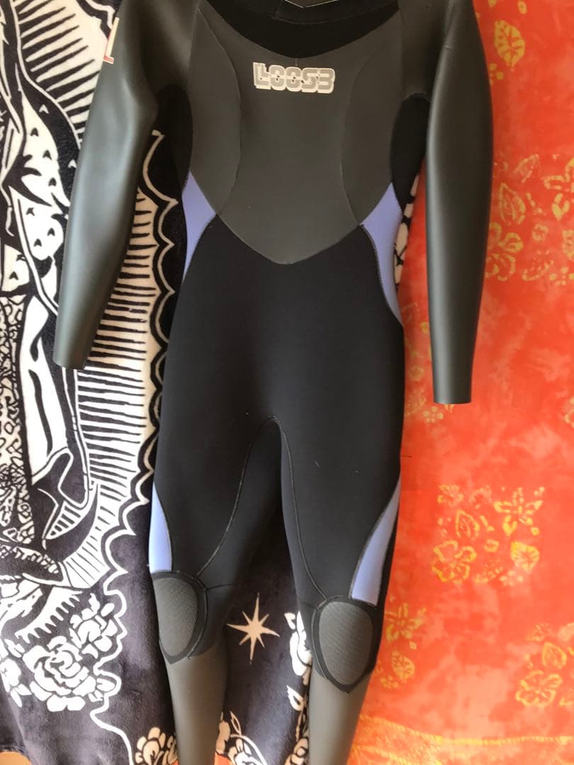 ルーズ　レディースML ウエットスーツ　セミドライ　冬　ウエットスーツ5/3