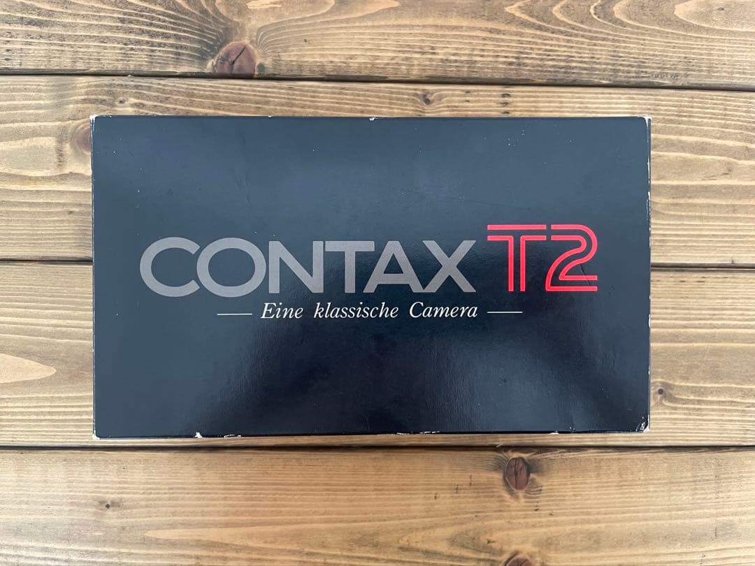 【良品】CONTAX T2 チタンシルバー フィルムカメラ