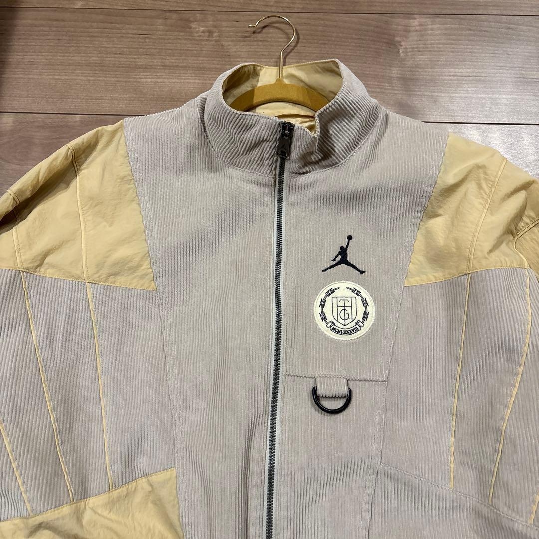 Jordan ナイロンジャケット XXL イエロー/グレー
