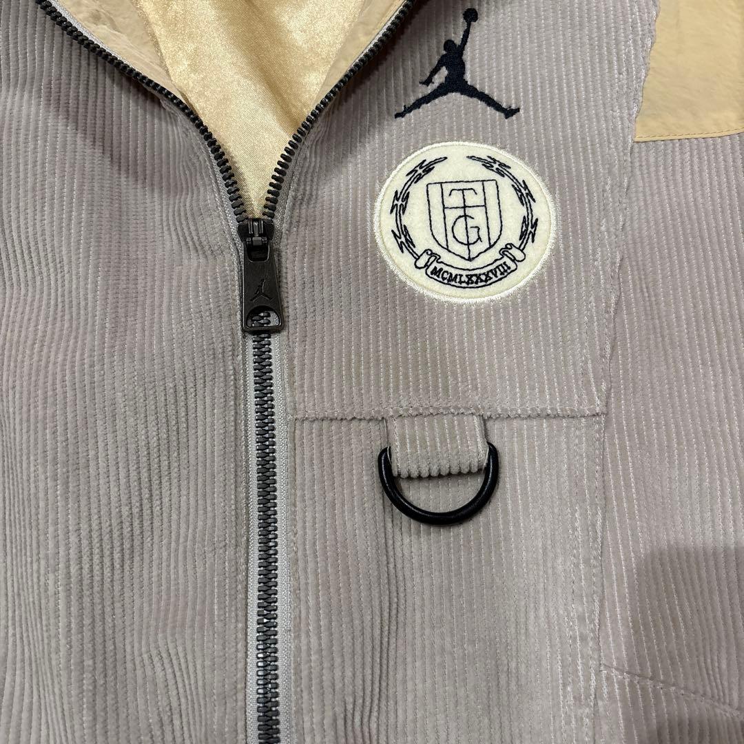Jordan ナイロンジャケット XXL イエロー/グレー