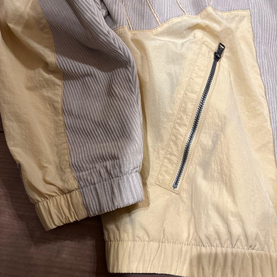 Jordan ナイロンジャケット XXL イエロー/グレー