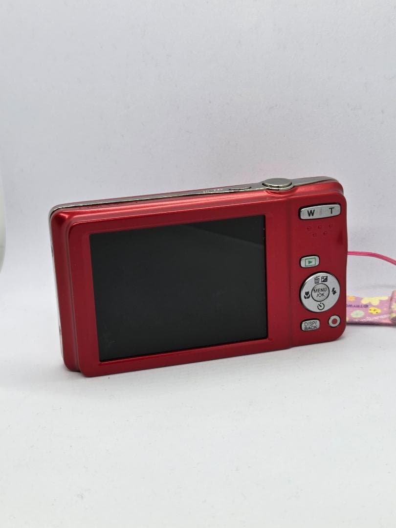 【スマホ転送OK】FUJIFILM FinePix T400 レッド デジカメ