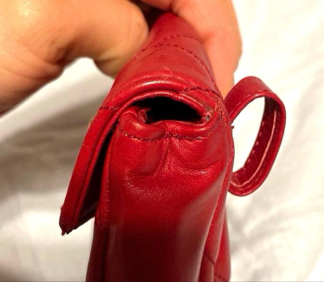 Y*n様 シャネル　マトラッセ ラムスキン ターンロック ミニ ウエストポーチC