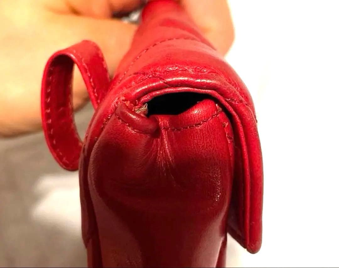 Y*n様 シャネル　マトラッセ ラムスキン ターンロック ミニ ウエストポーチC