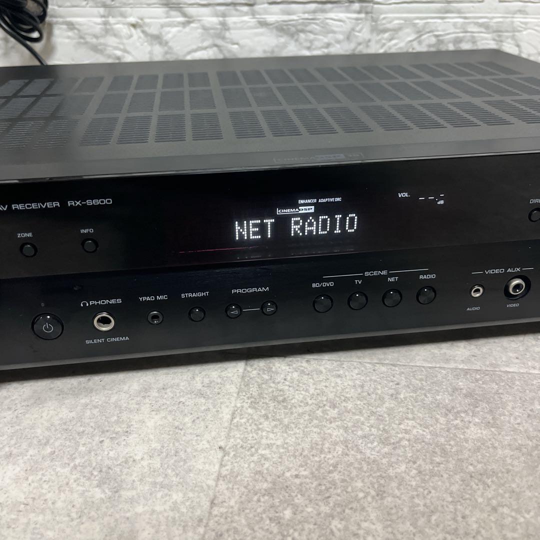 YAMAHA ヤマハ AVレシーバー 5.1chネットワーク RX-S600