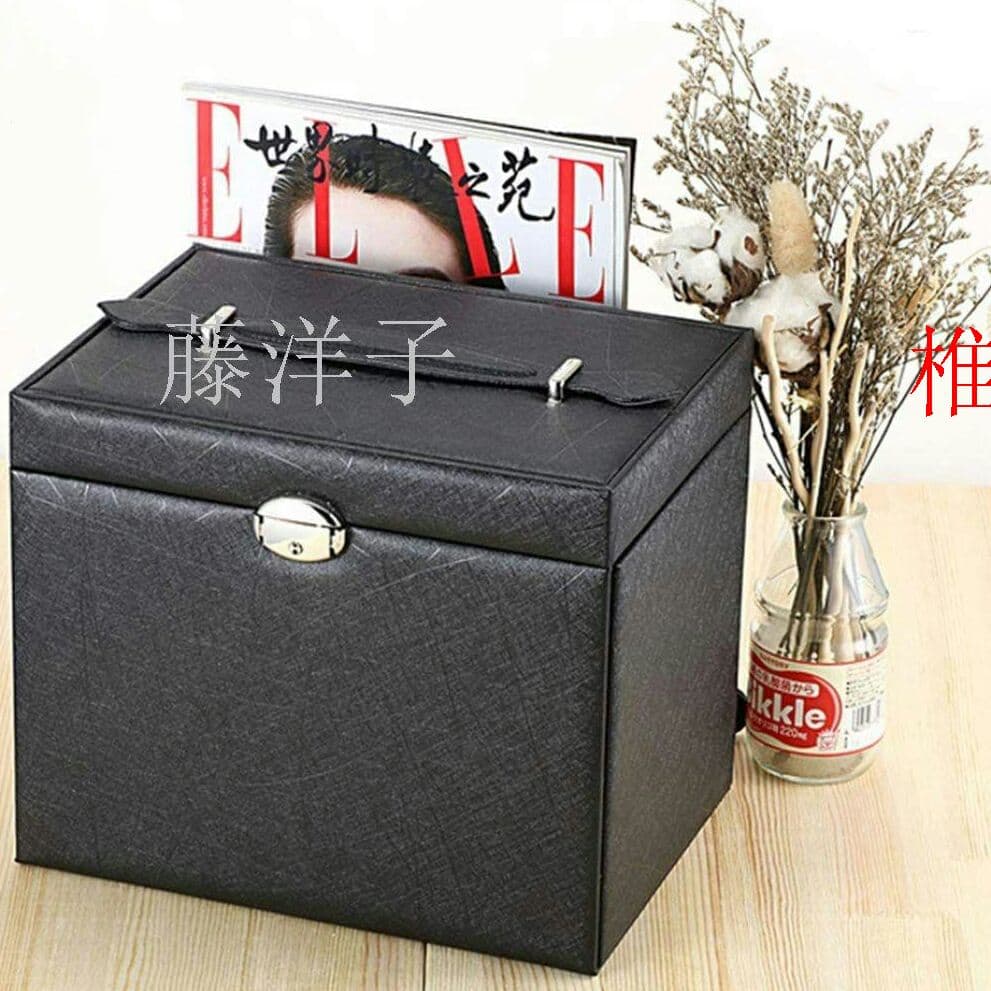 ジュエリー収納ボックス アクセサリーケース 宝石箱 ミラー 鏡付き 4引き出8