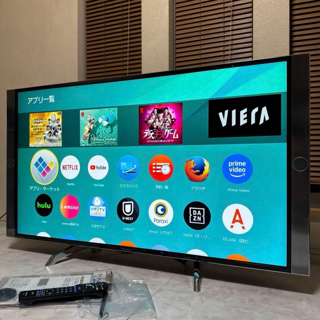 美品 Panasonic VIERA 49V型 4K対応液晶テレビ スマートTV