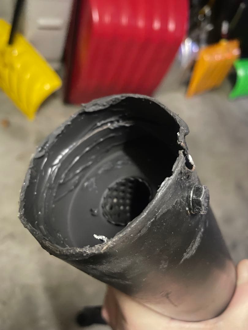 ヤマハ　xjr1200 ショート管　マフラー　社外