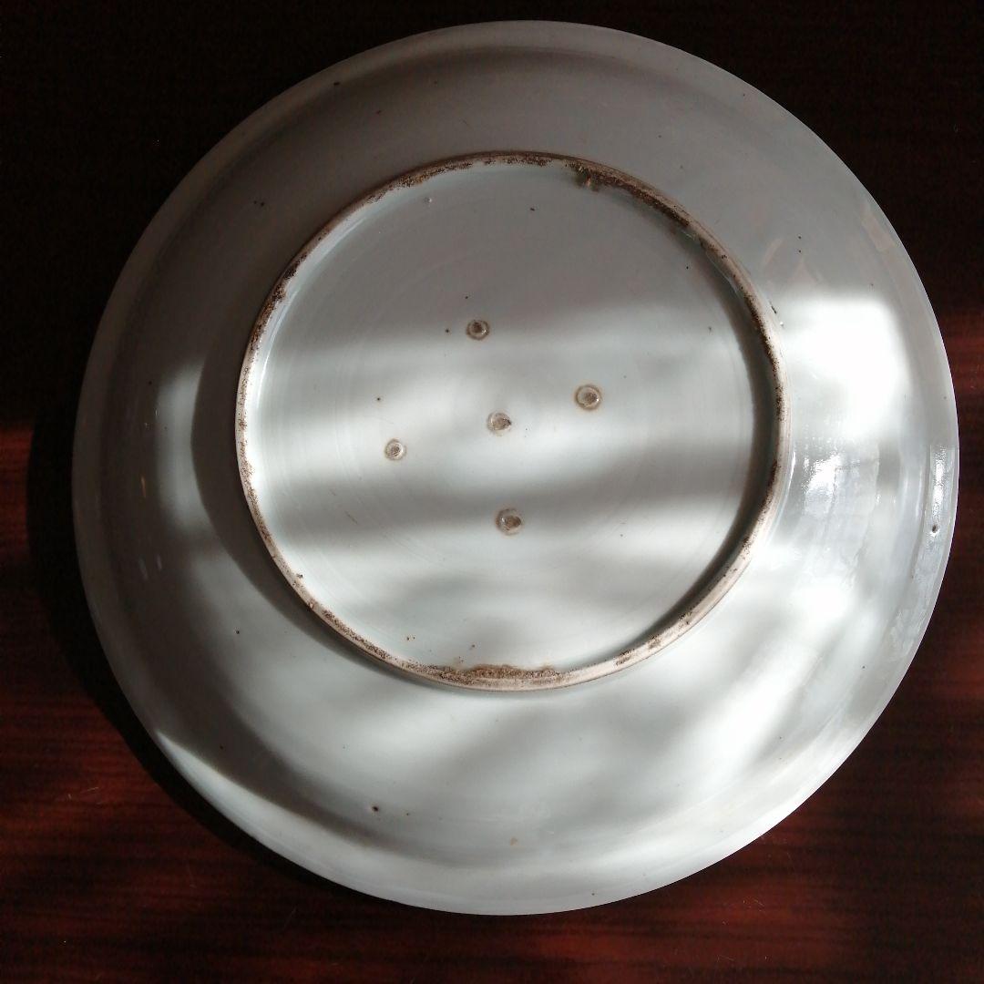 古伊万里　染付大皿　29.8cm　天明期