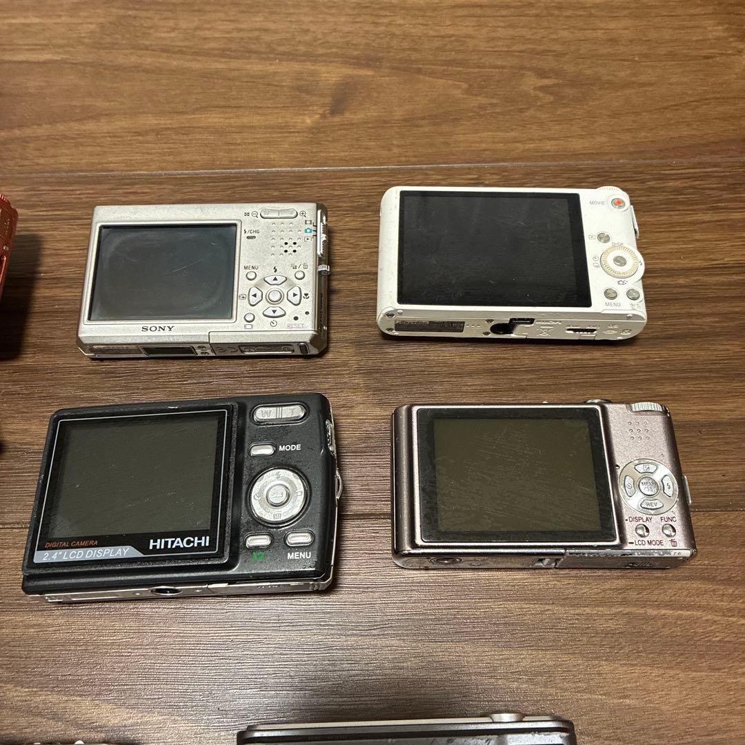 【ジャンク品】デジタルカメラ8台セット