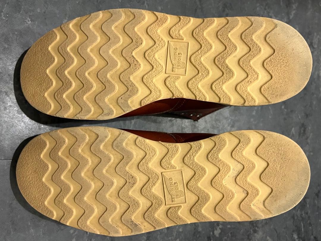 RED WING 8131アイリッシュセッター 刺繍羽根タグ&羽根刻印 希少