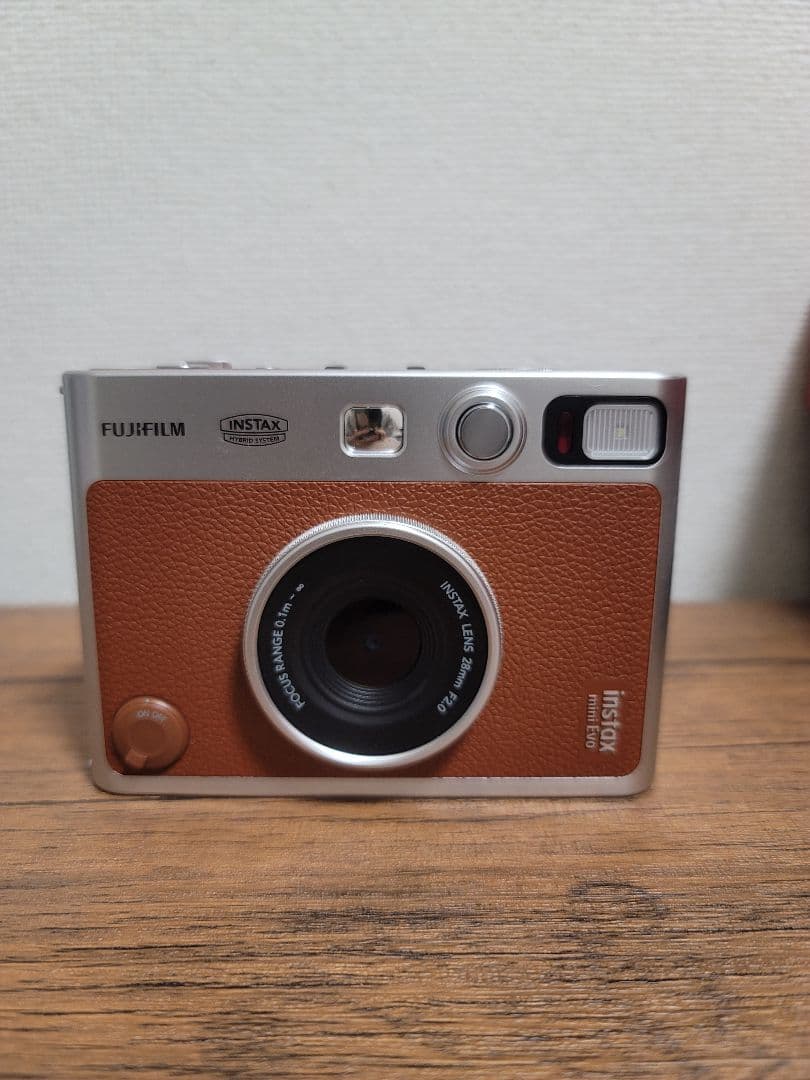 チェキ instax mini Evo USB Type-C対応モデル ブラウン