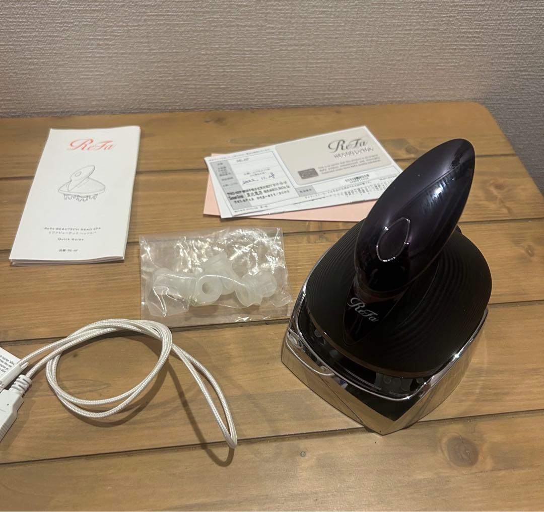 ReFa リファビューテック　ヘッドスパ　ブラック