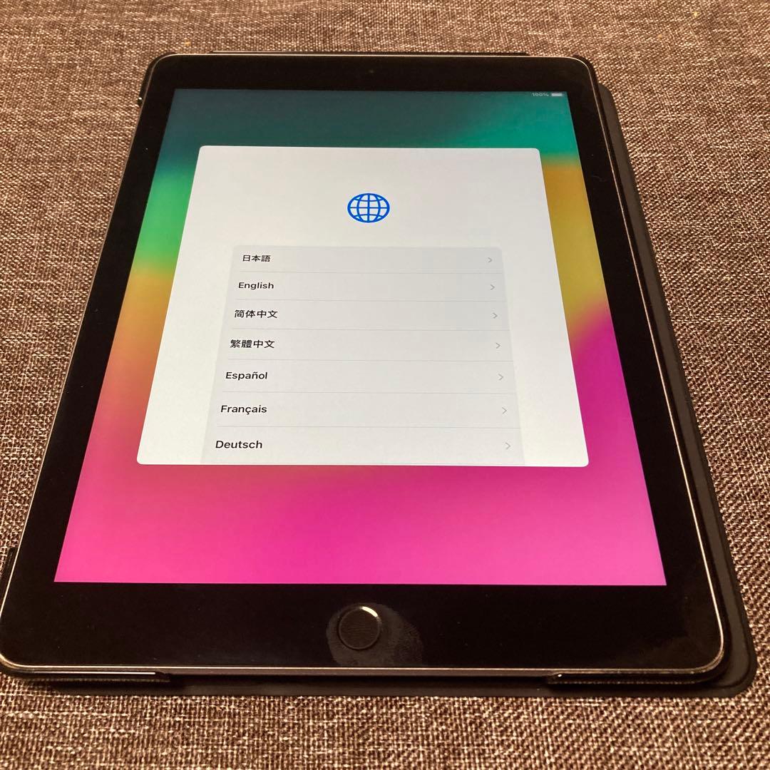 Apple 第６世代 iPad Wifi スペースグレー 本体 128GB