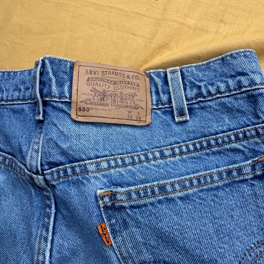 美品　levi's 550 W34 L28 40950-0214 リーバイス