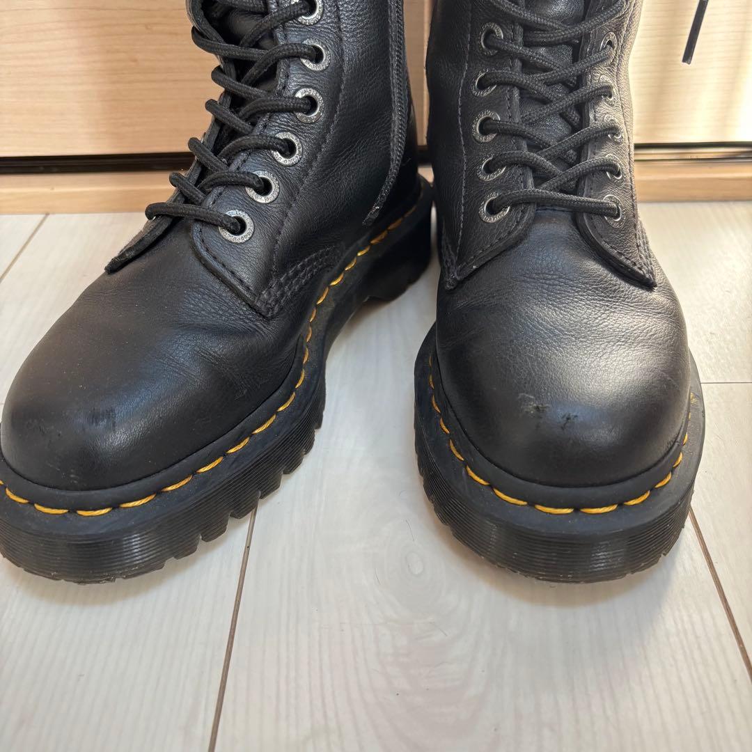 ※年末年始限定※Dr.Martin 20ホール　ジップアップロングブーツ