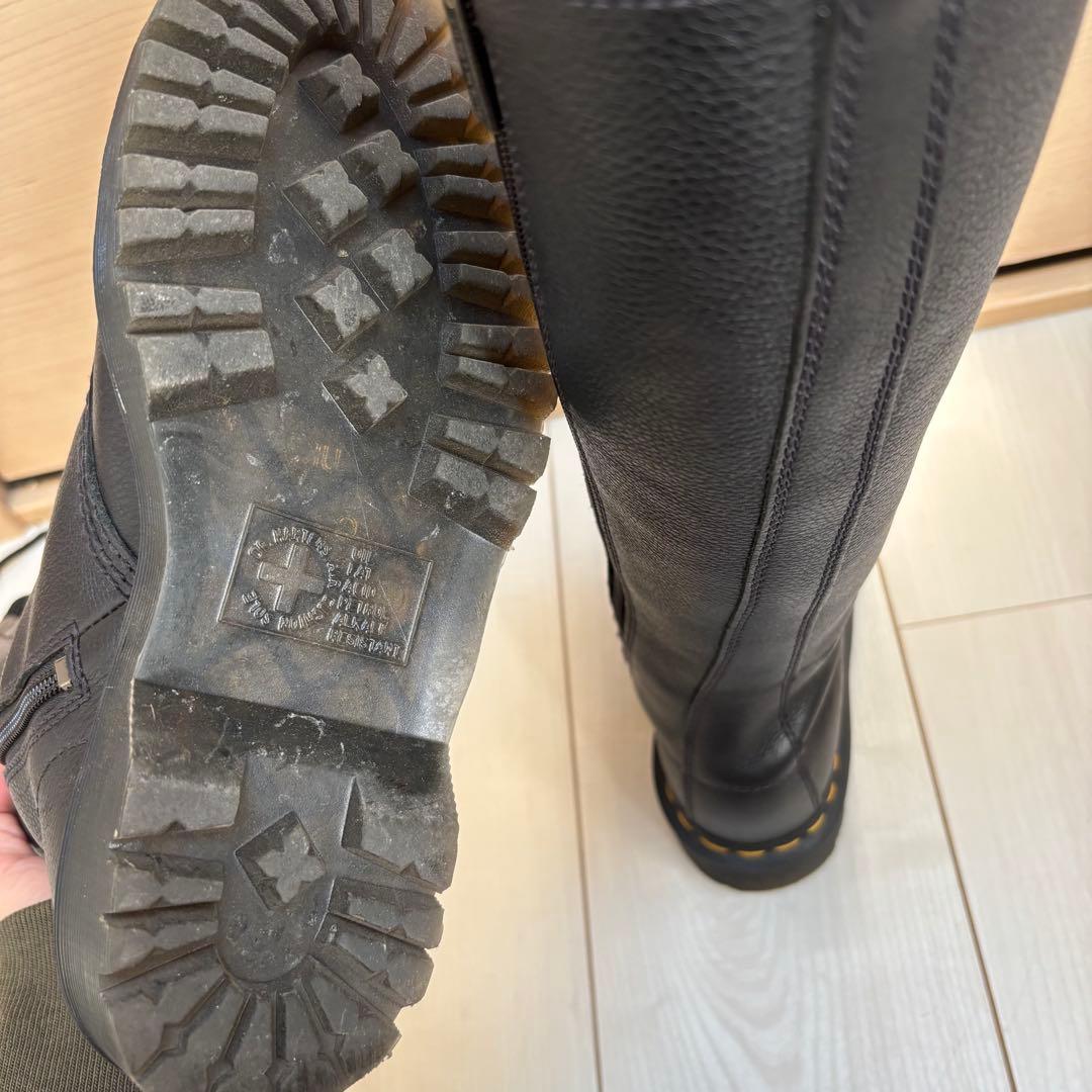 ※年末年始限定※Dr.Martin 20ホール　ジップアップロングブーツ