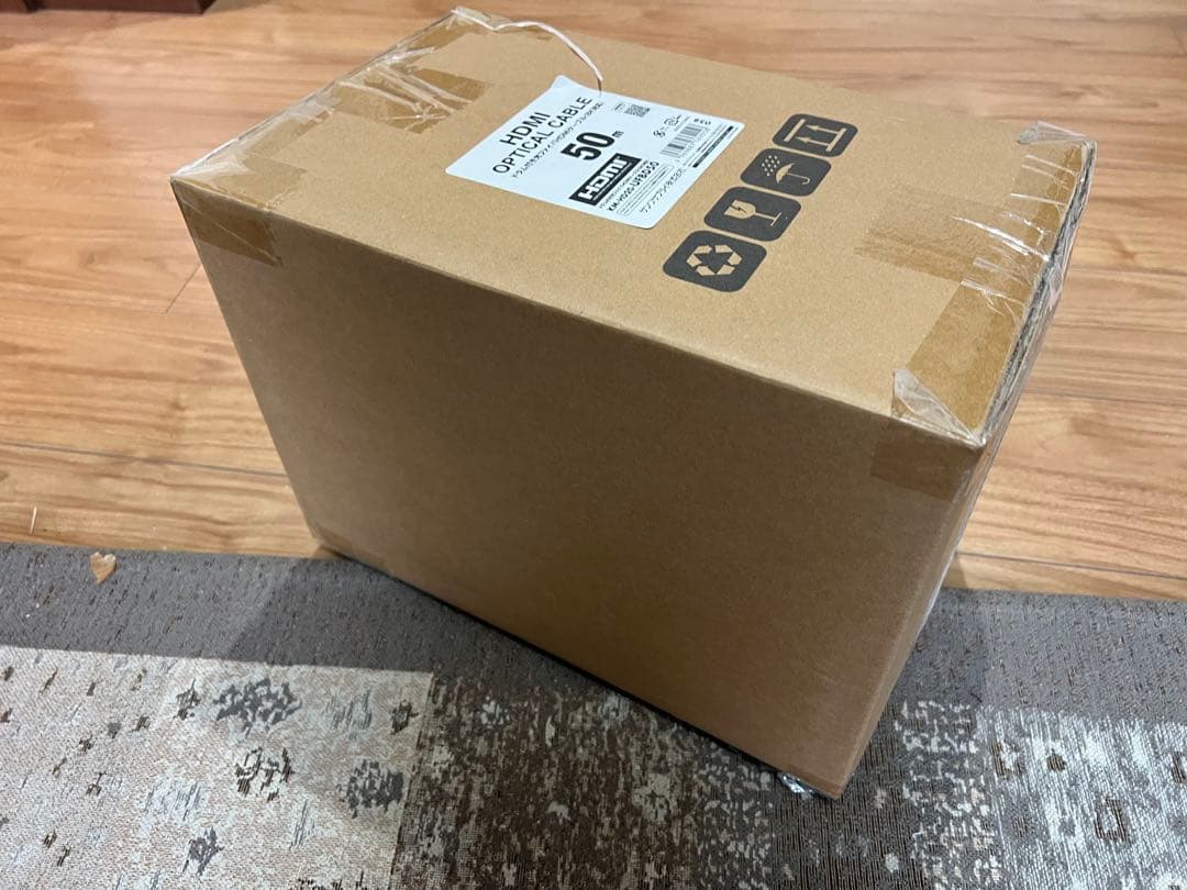 光ファイバーHDMIケーブル 50m KM-HD2D-UFBD50