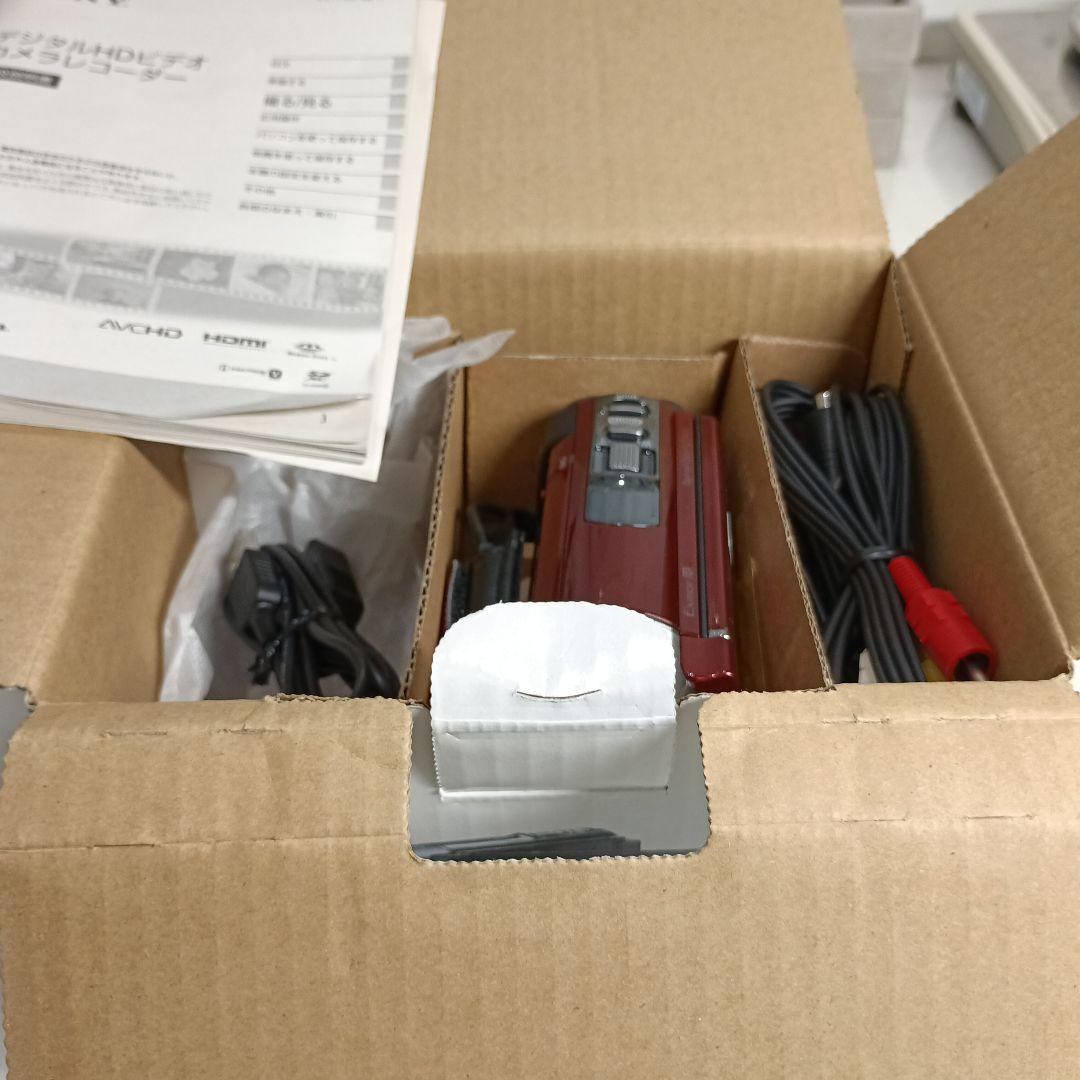 SONY HDR-CX180 ビデオカメラ レッド 本体