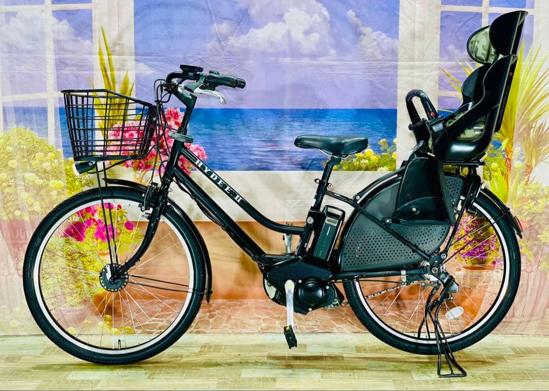 HYDEE.Ⅱ26インチ⭐️ハイディーツー！子供乗せ電動アシスト自転車Y2679